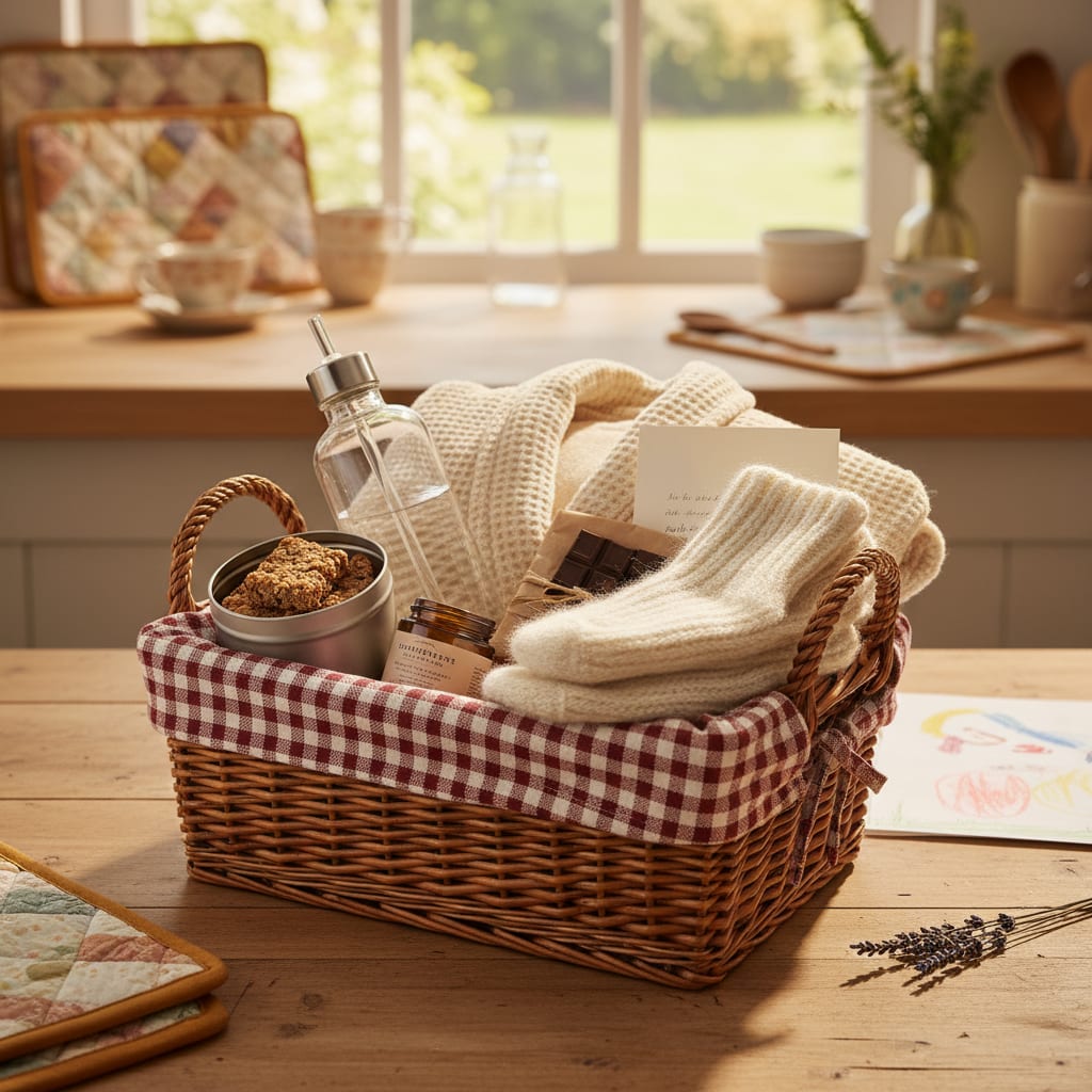 Postpartum Gift Basket Ideas From Someone Who's Been There